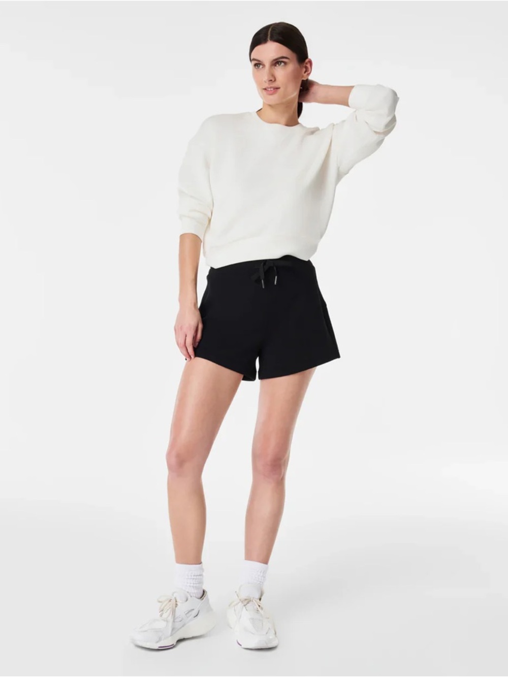 SPANX Air Essentials Black Shorts L